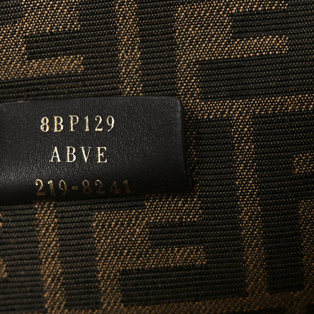 Shiny Nappa Small Fendi First Black