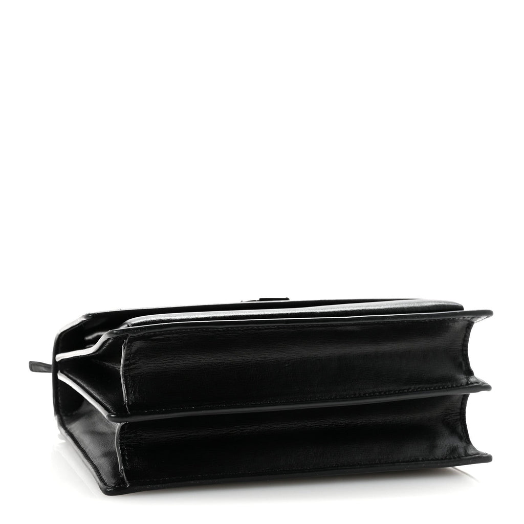 Calfskin Medium Monogram Monochrome Sunset  Black
