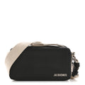 Smooth Calfskin Le Cuerda Horizontal Black