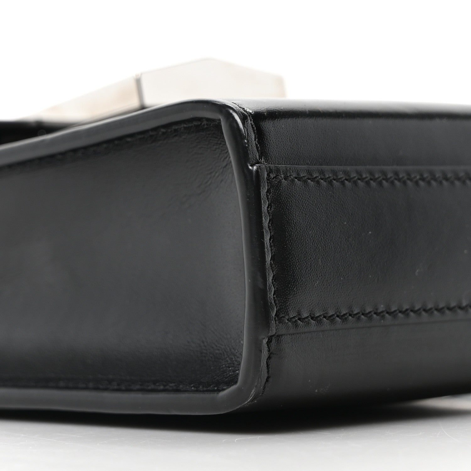 Box Calfskin Mini 4G Vertical Bag Black