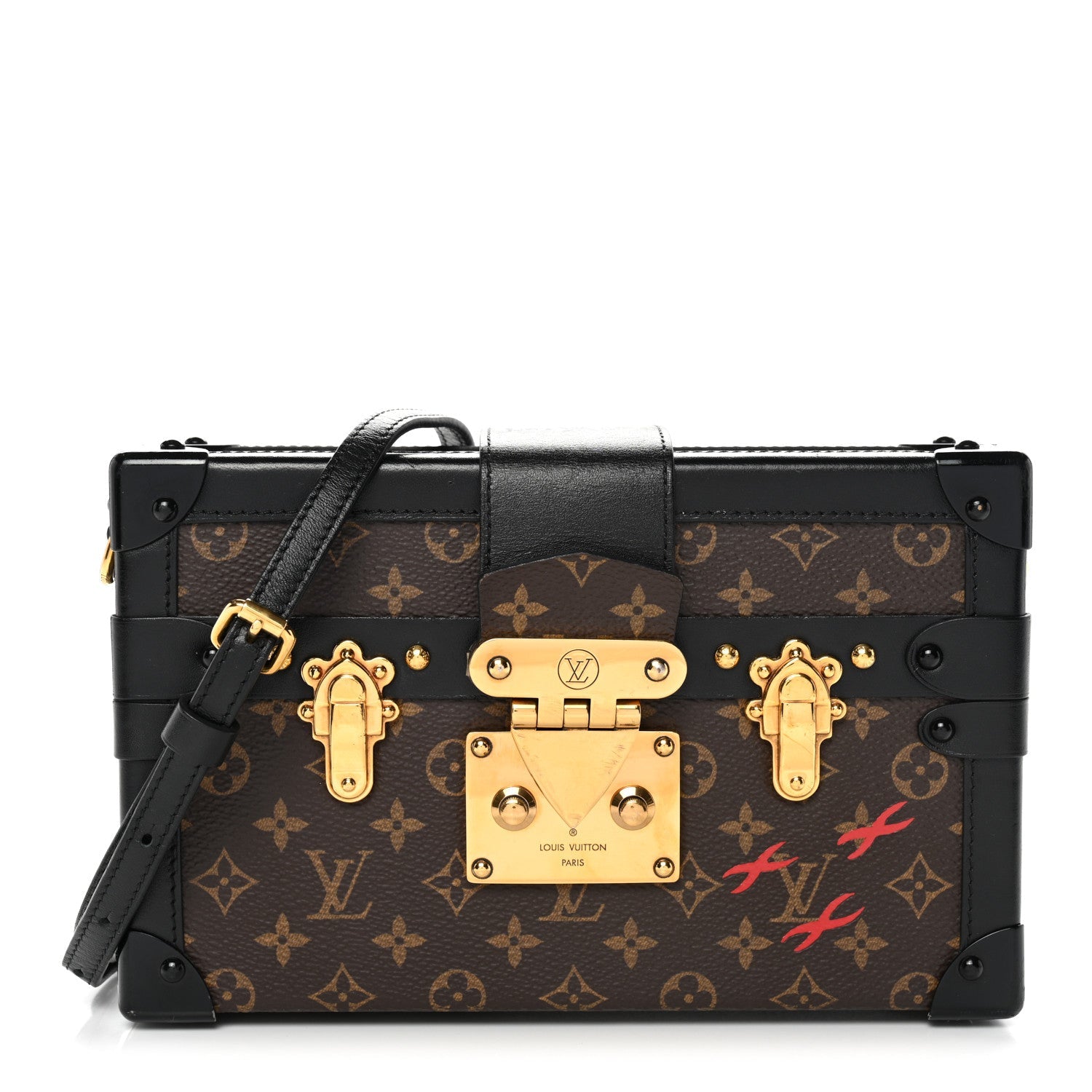 Monogram Petite Malle Black