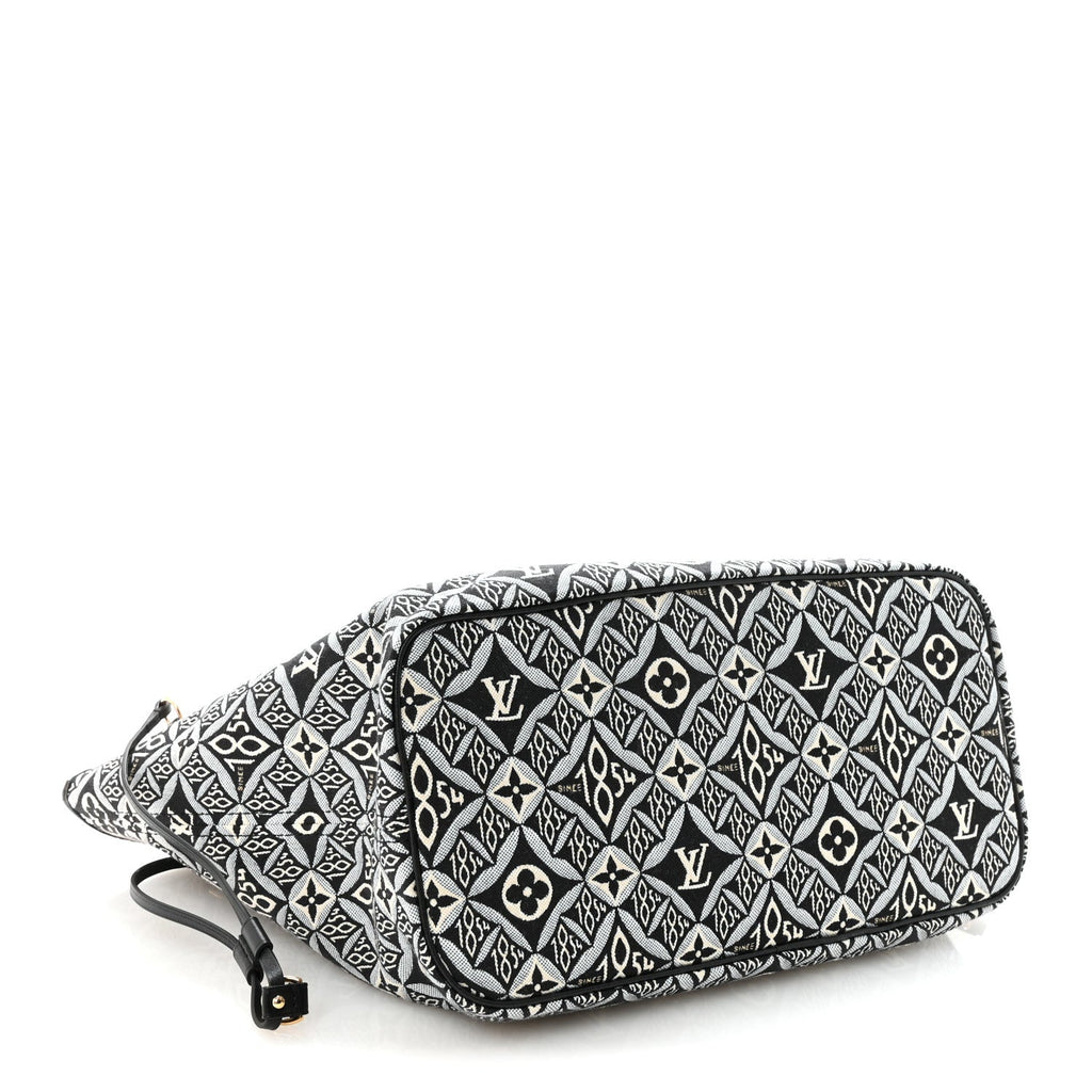 Jacquard Since 1854 Neverfull MM Grey