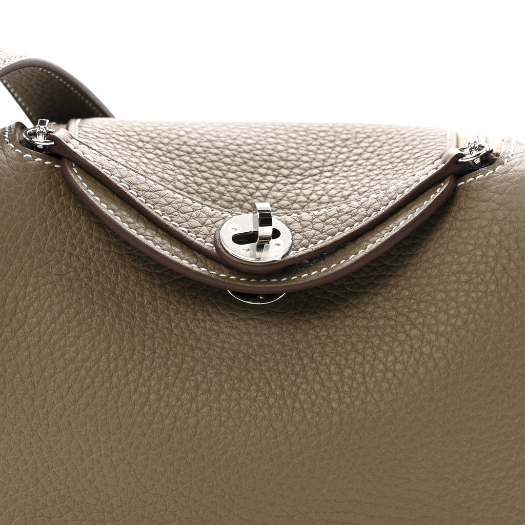Taurillon Clemence Mini Lindy 20 Etoupe