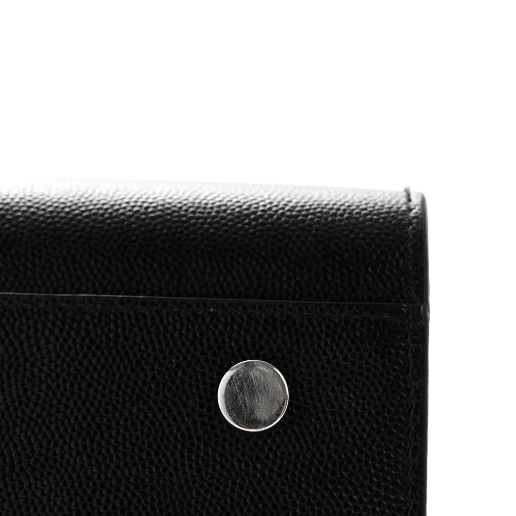 Grained Calfskin Small Sac De Jour Black