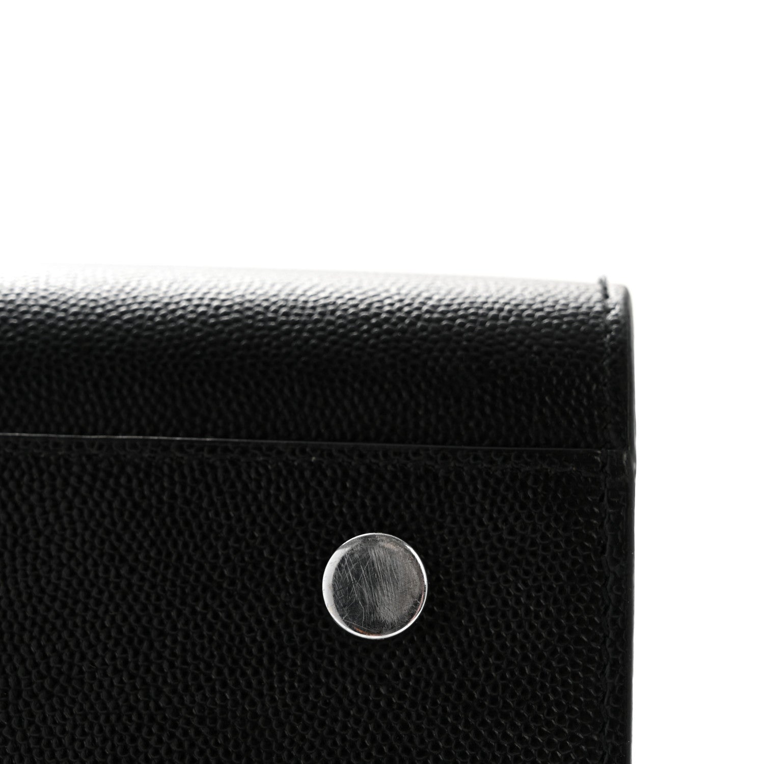 Grained Calfskin Small Sac De Jour Black