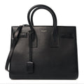 Calfskin Small Sac De Jour Black