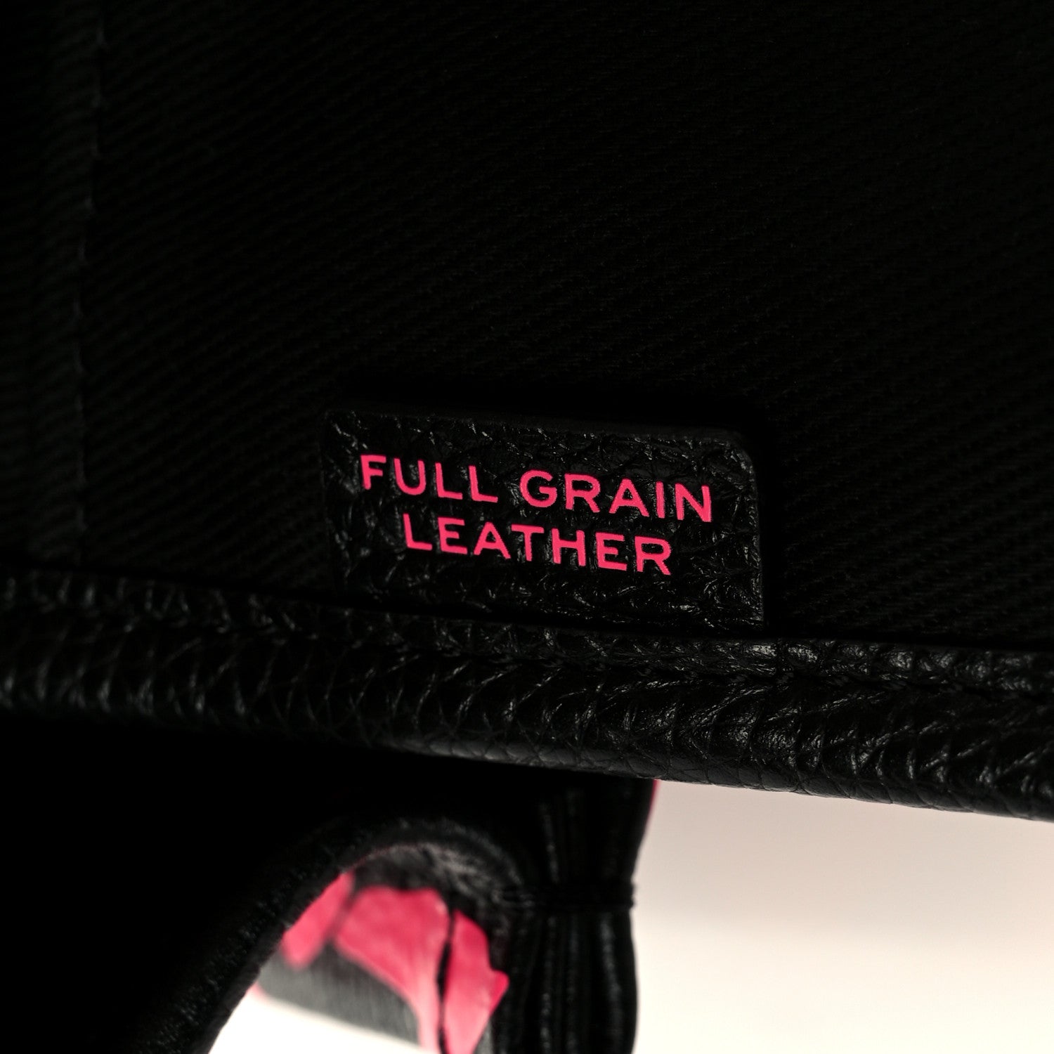 X STEPHEN SPROUSE Grained Calfskin Medium The Tote Bag Pink