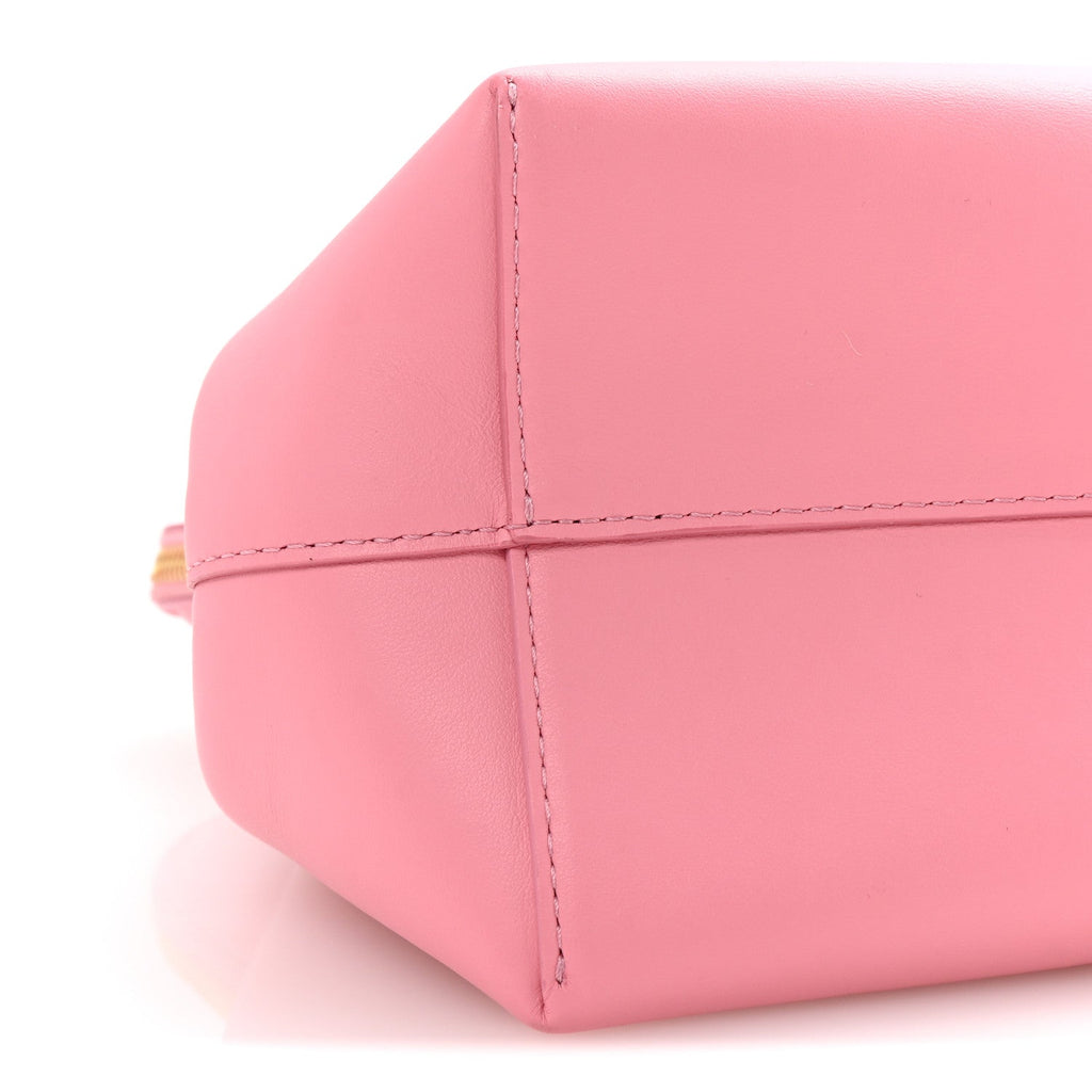 Smooth Calfskin M Frame Bag Flamingo