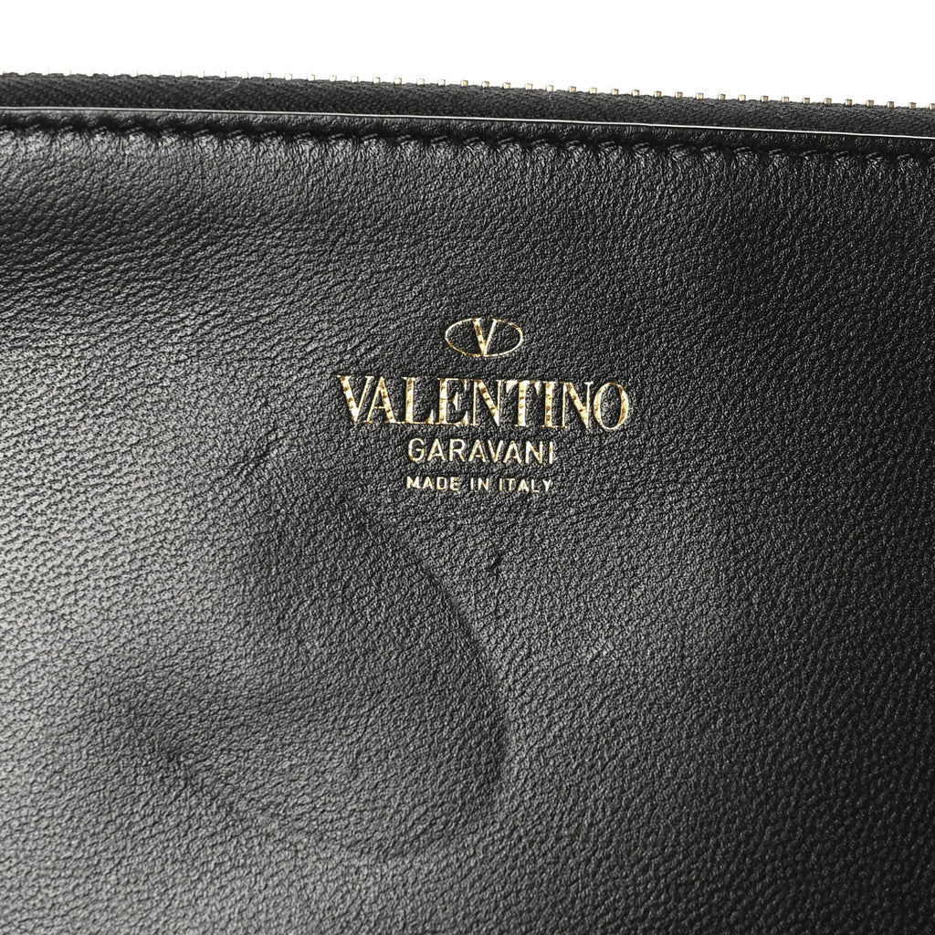 Toile Iconographe Goatskin Le Troisieme Shopping Bag Black