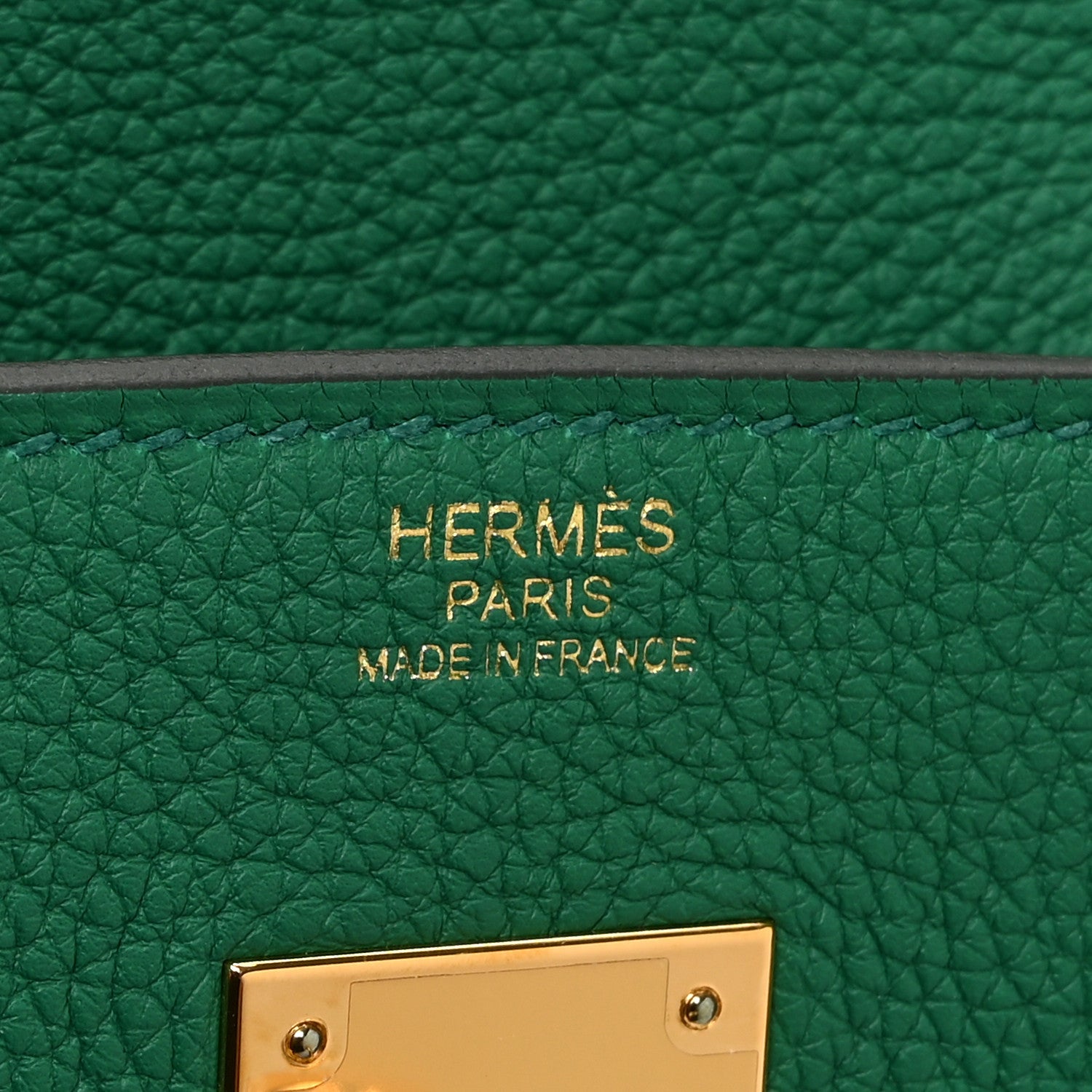 Togo Birkin 30 Vert Vertigo