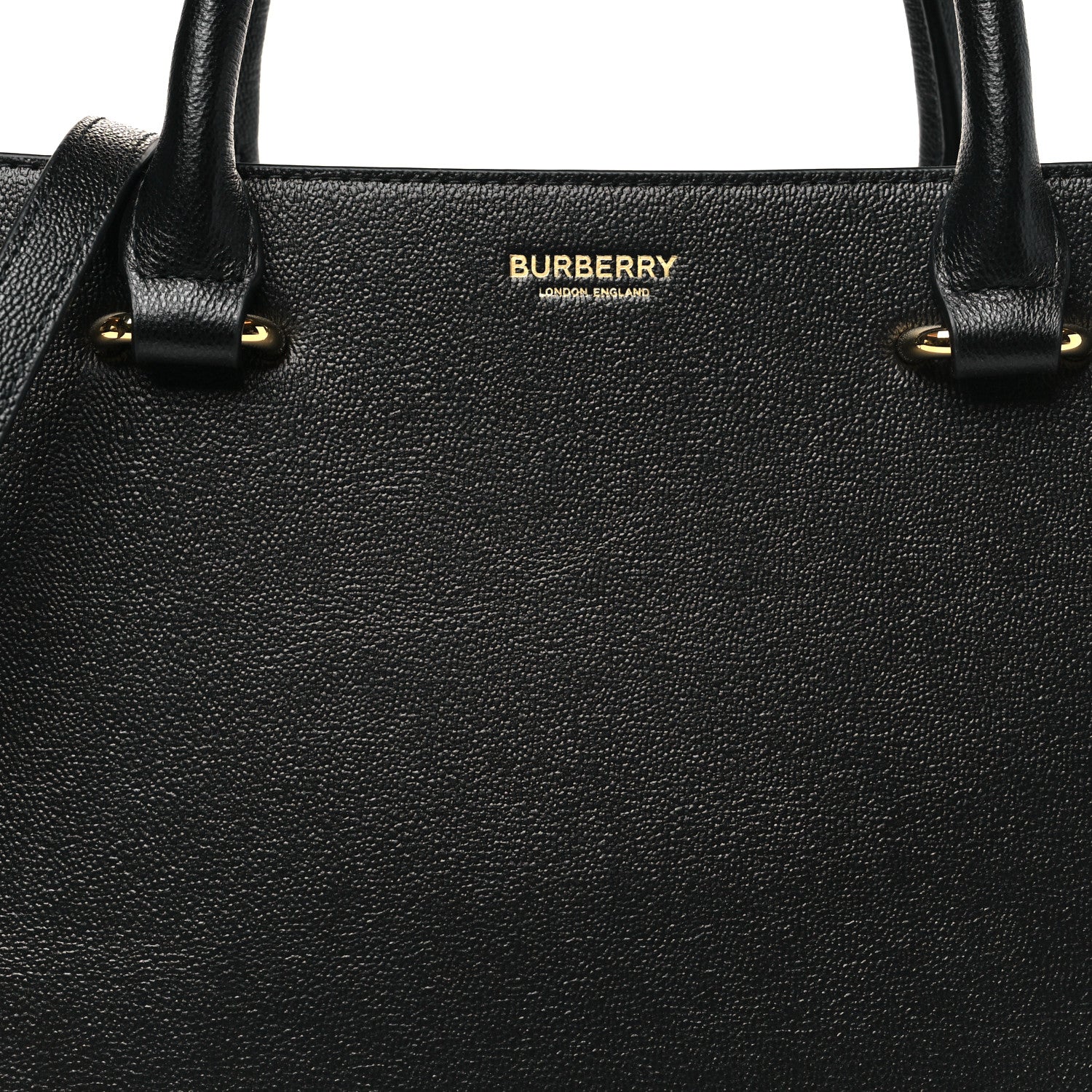 Calfskin Mega Check Small Banwell Tote Black