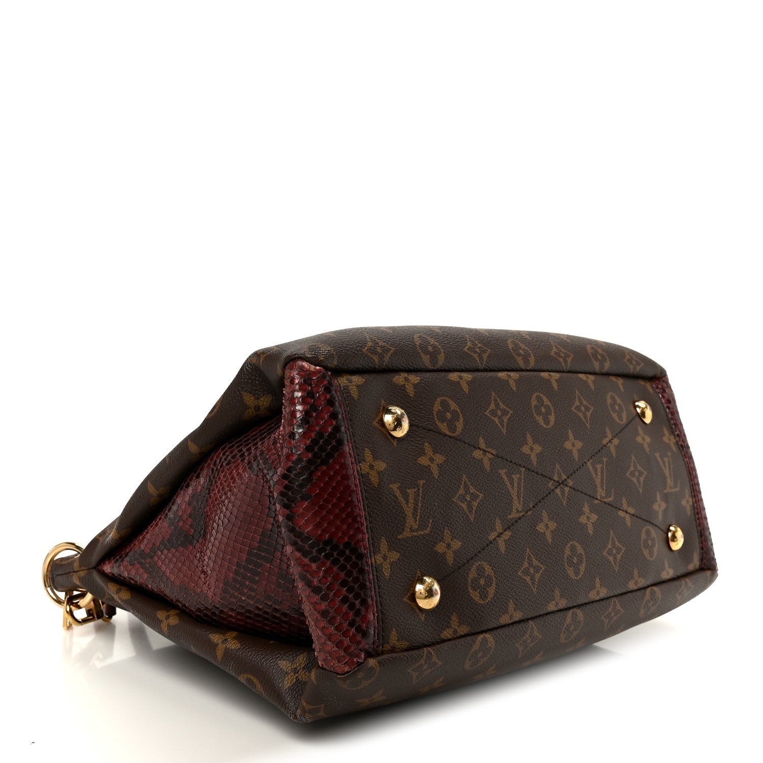 Snakeskin Monogram Pallas Red