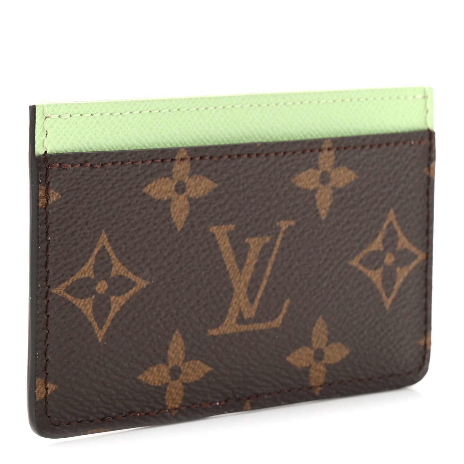 LV X TM Monogram Cherry Blossom  Holder Sakura Brown