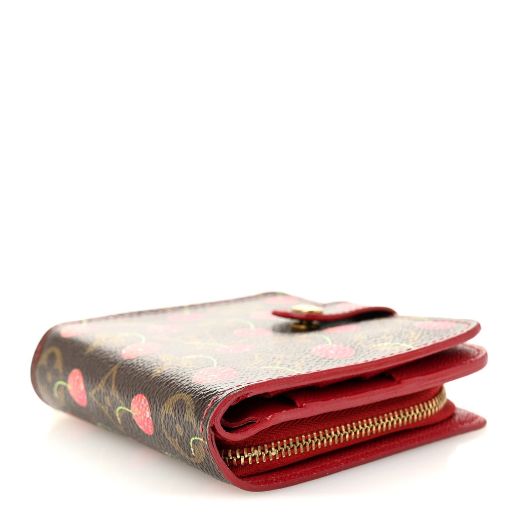 Monogram Cerises Compact Zippe Wallet