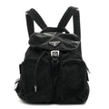 Nylon Vela Medium Backpack Black