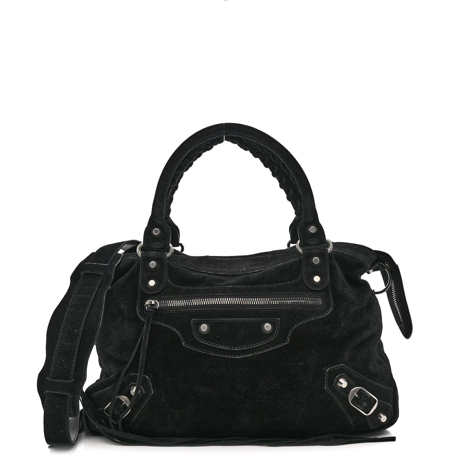 Baby Daim Suede Classic Hardware Town Black