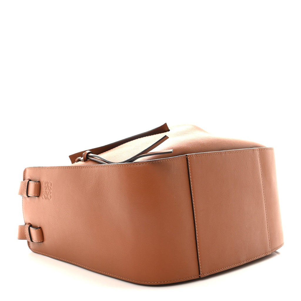 Calfskin Small Hammock Shoulder Bag Tan
