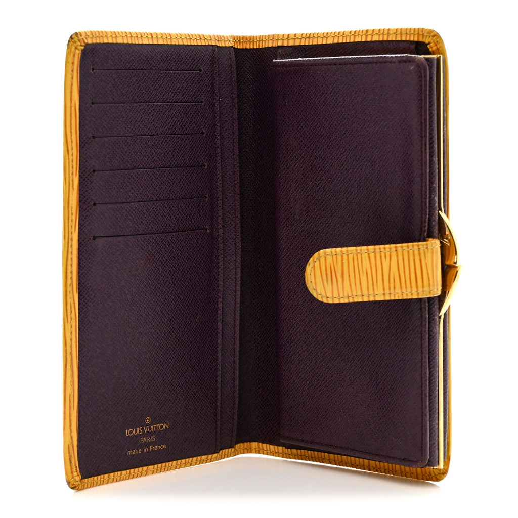 Epi Continental French Purse Wallet Tassil