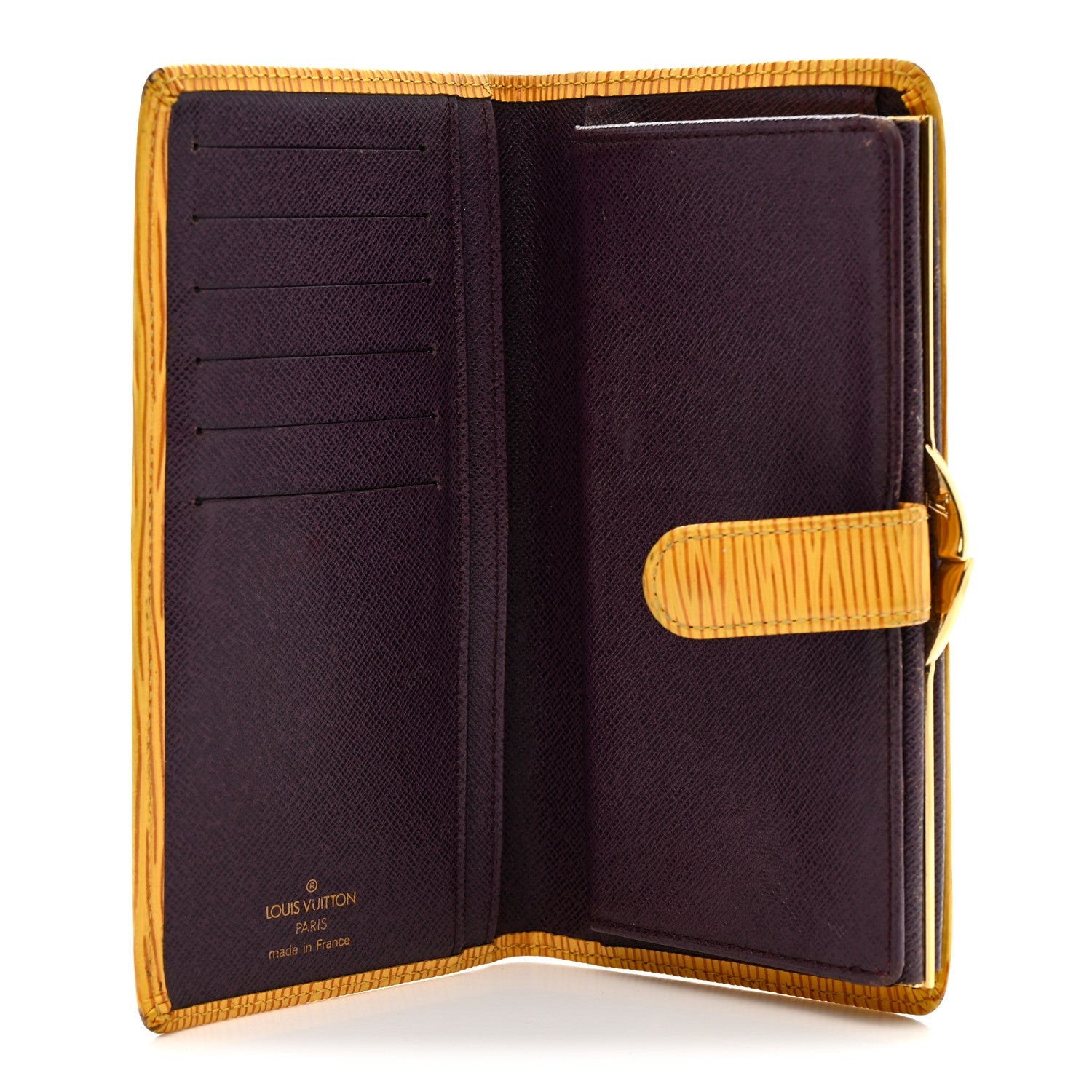 Epi Continental French Purse Wallet Tassil