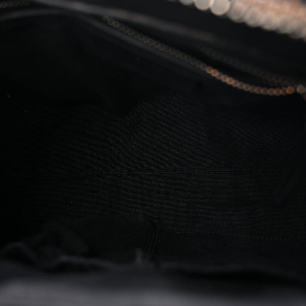 Sugar Goatskin Mini Antigona Black