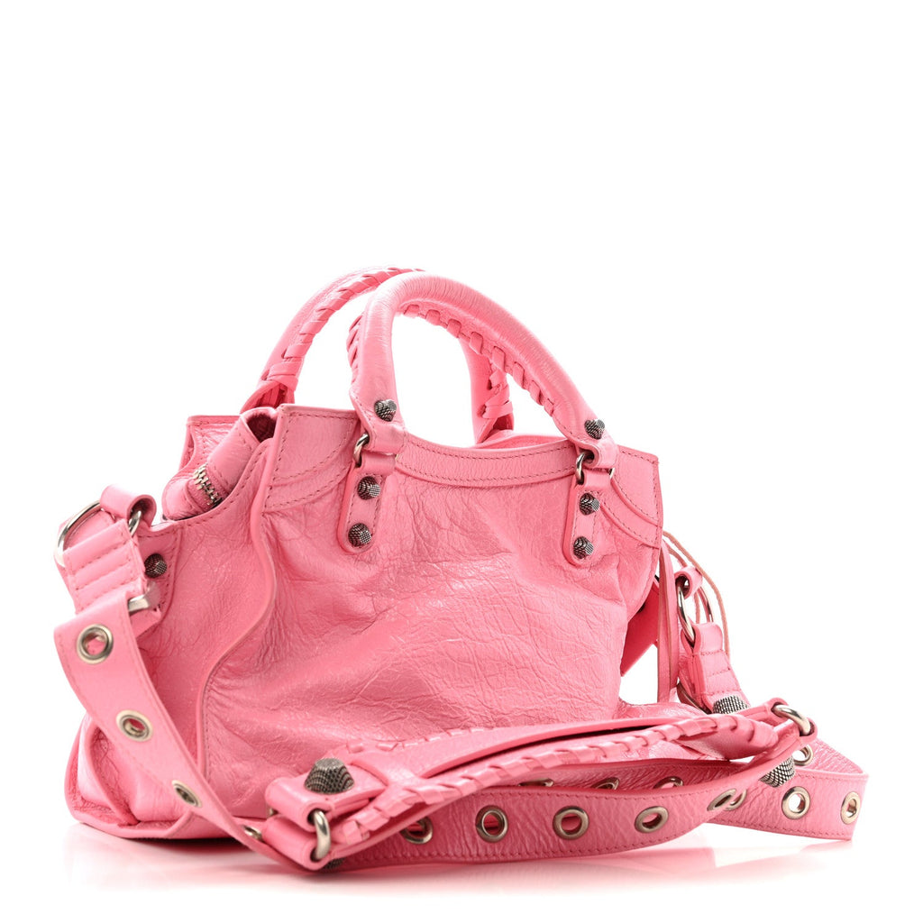 Agneau Arena Neo Cagole Handbag XS Sweet Pink