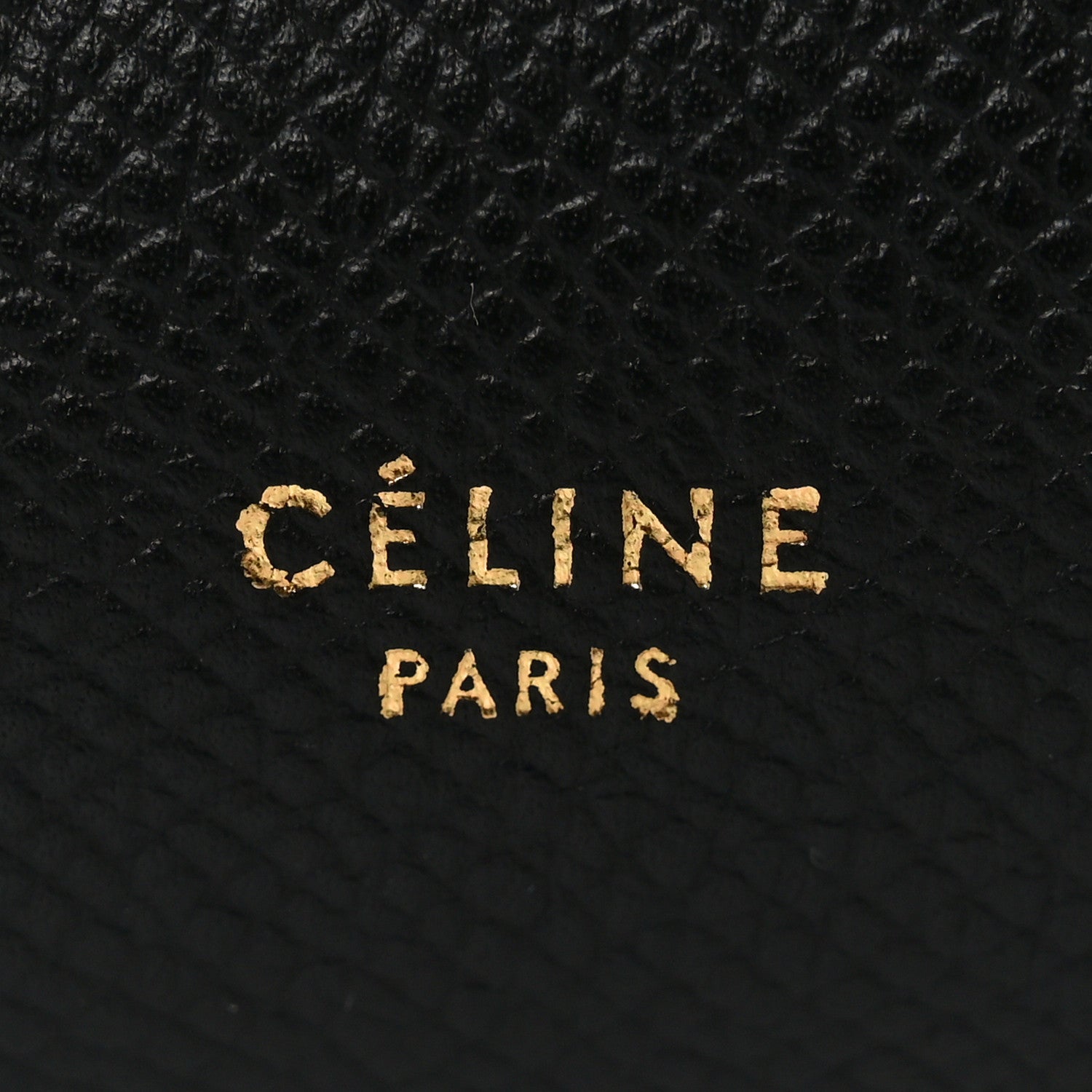 Grained Calfskin Mini Belt Bag Black