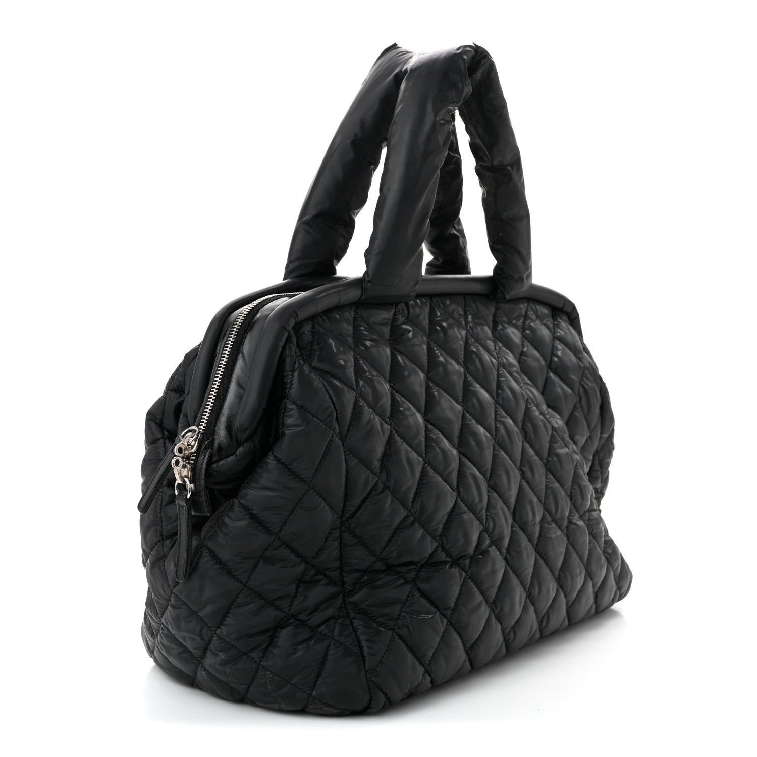 Nylon Coco Cocoon Bowler Black