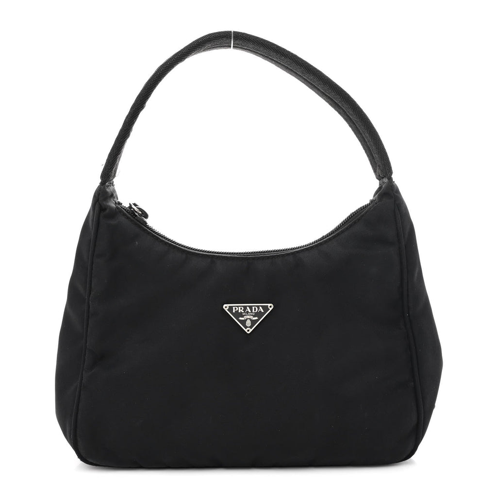 Tessuto Nylon Sport Mini Shoulder Bag Black