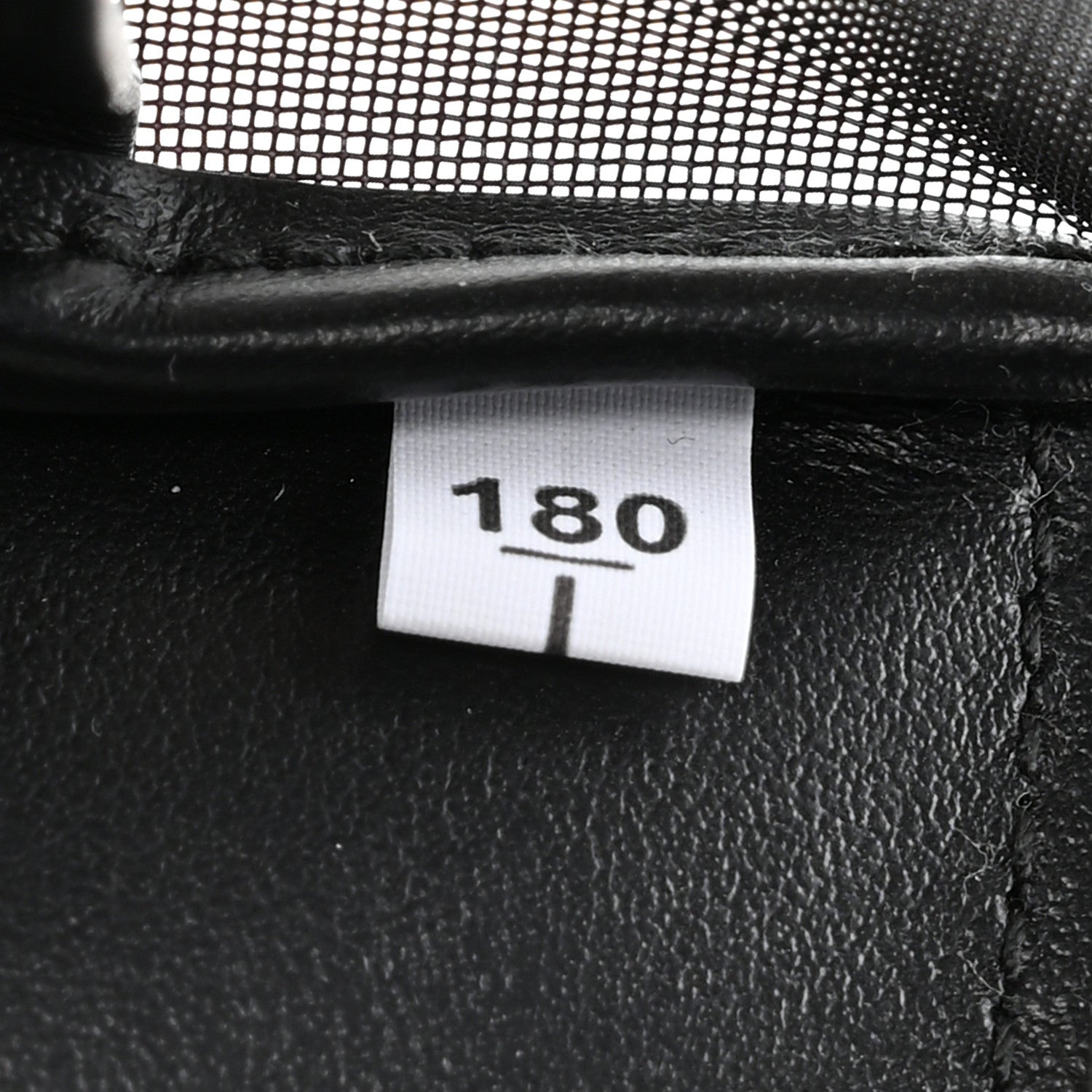Mesh Small Tote Bag Black