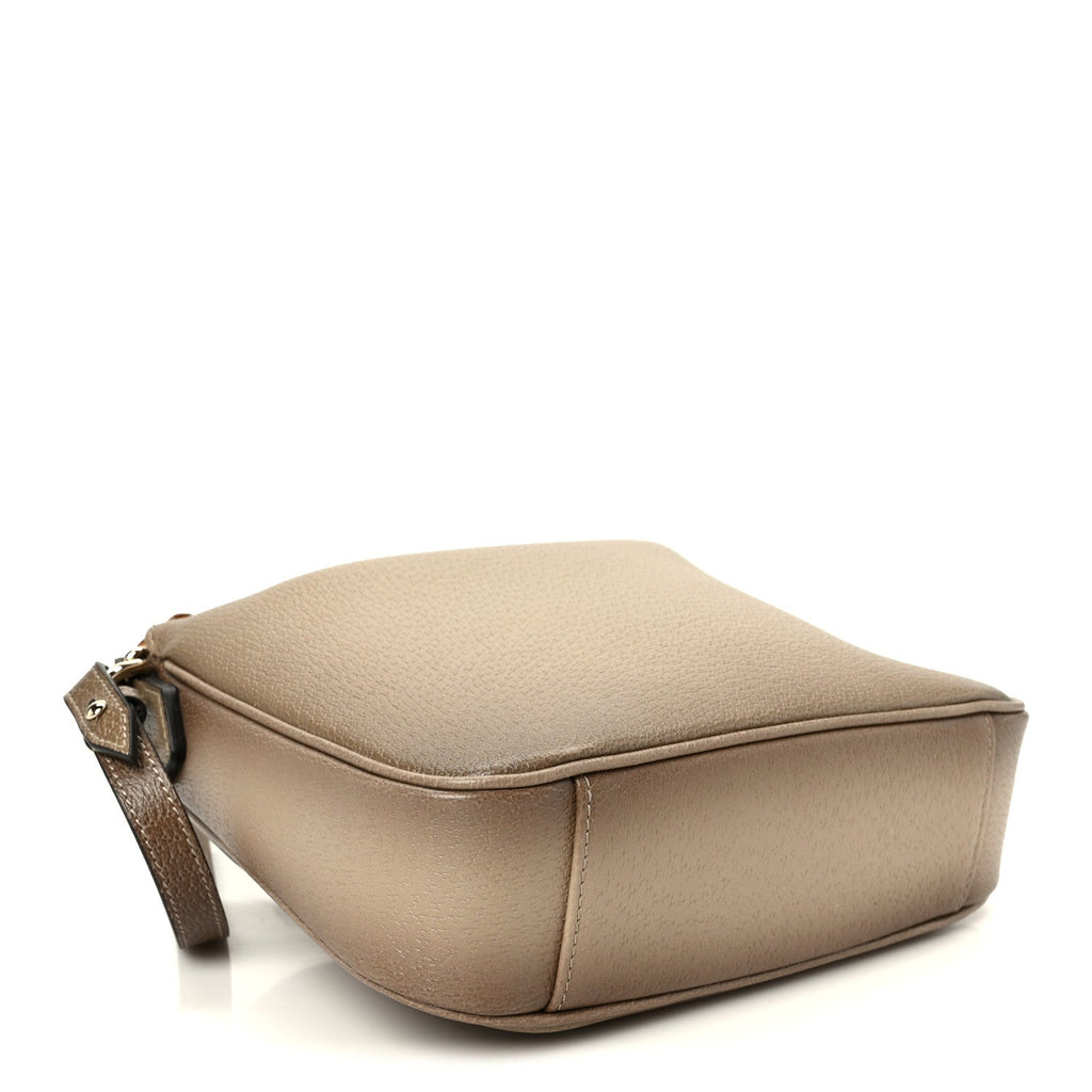 Softy Wonka Textured Dollar Calfskin Small Diana Shoulder Bag