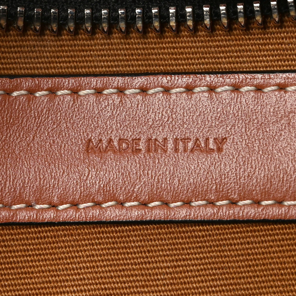 Triomphe Canvas Calfskin Ava Shoulder Bag Tan
