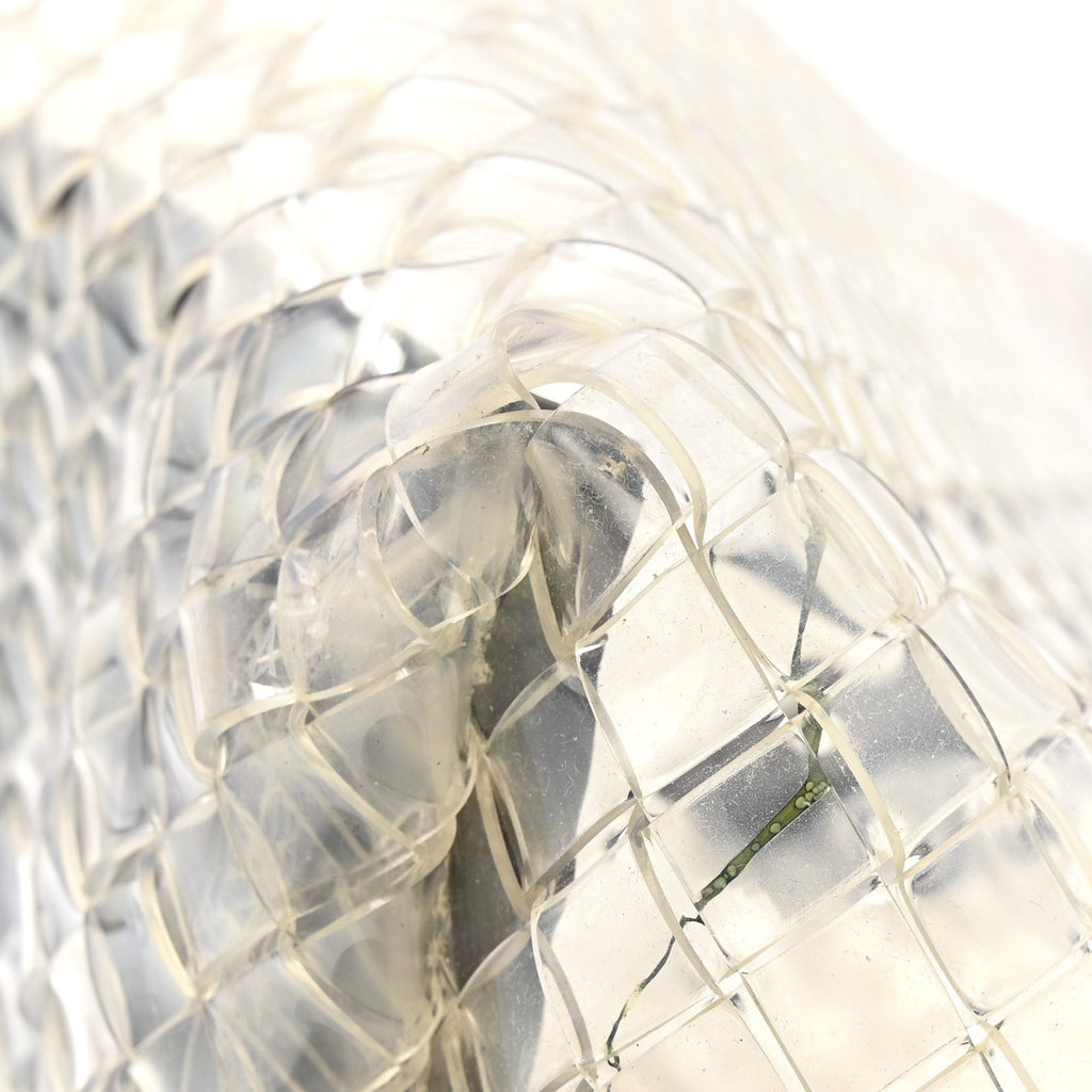 PVC Nappa Intrecciato Large Cabat Transparent Fondente