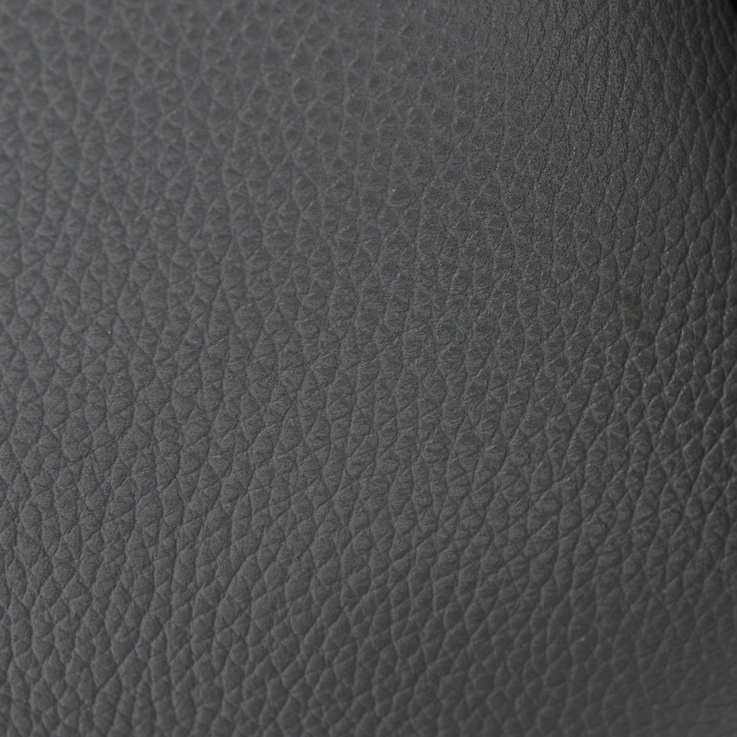 Grained Calfskin Small Hammock Shoulder Bag Asphalt