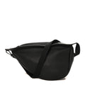 Grained Calfskin Large Slouchy Banana Bag Black