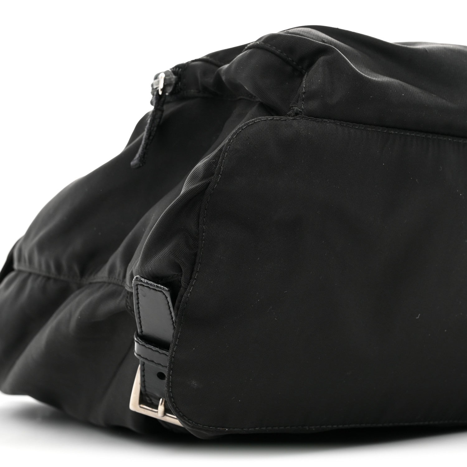 Tessuto Nylon Vela Cinch Backpack Black