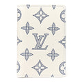 Calfskin Monogram Shadow Pocket Organizer NM White Navy