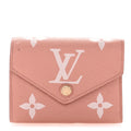 Empreinte Monogram Giant Victorine Wallet Rose Trianon Creme