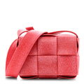 Rubber Maxi Intrecciato Extra Mini Cassette Crossbody Bag Firework