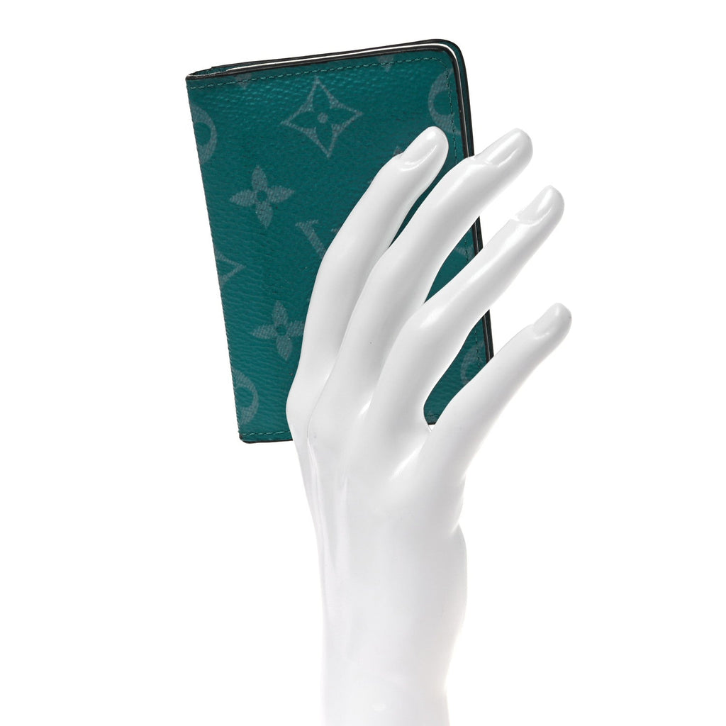 Monogram Taiga Pocket Organizer Vert