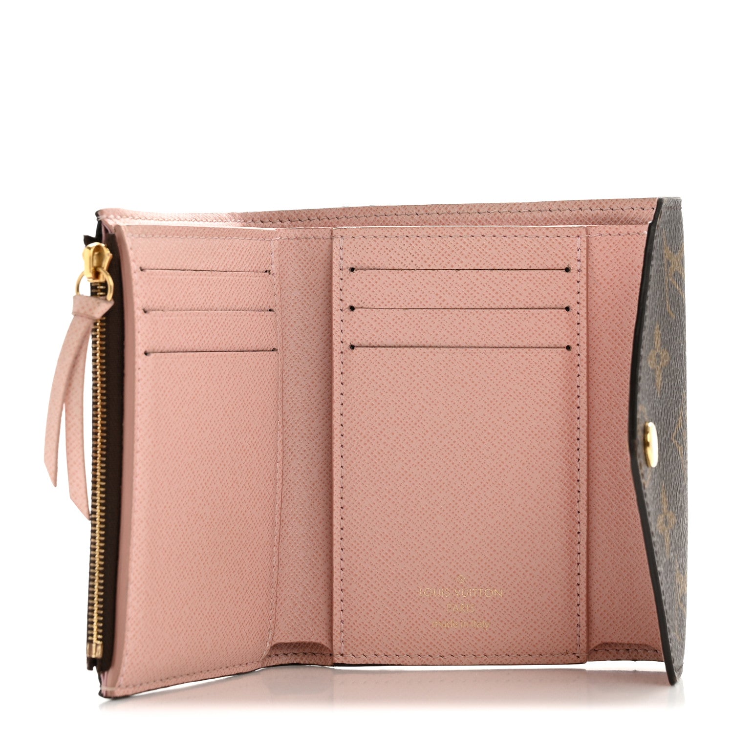 Monogram Victorine Wallet Rose Ballerine