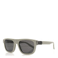 Acetate Rectangular CD Icon S31 Sunglasses Beige Smoke