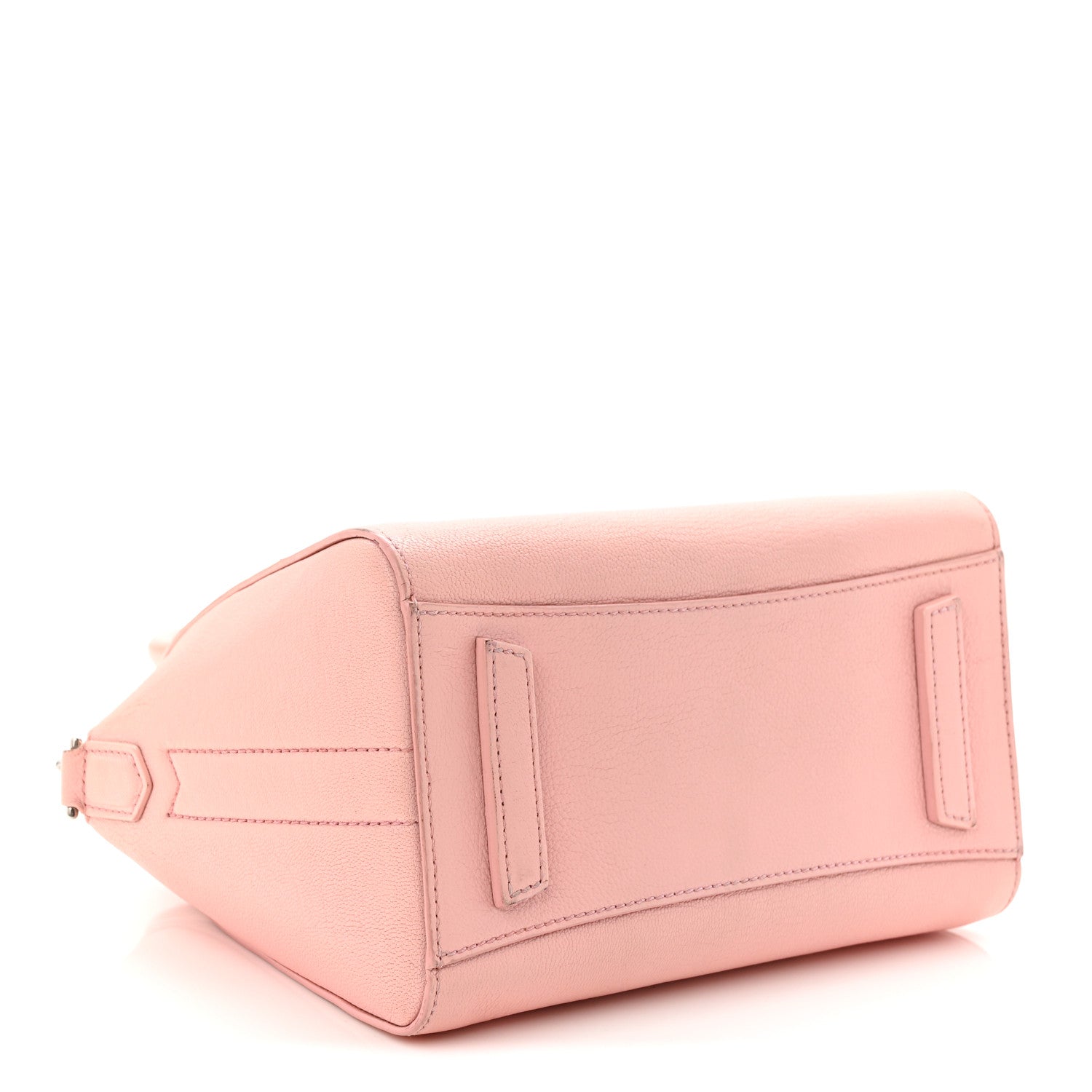 Sugar Goatskin Mini Antigona Bright Pink