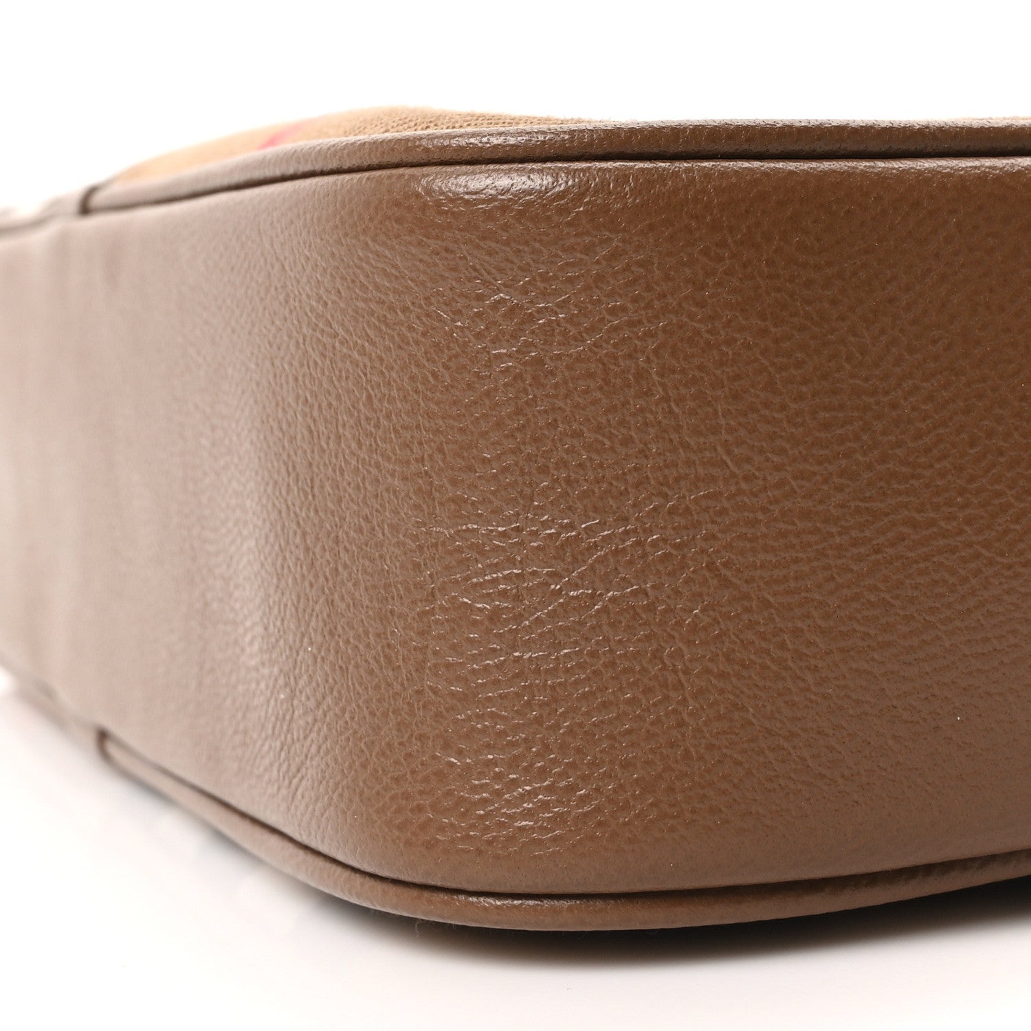 Calfskin House Check Camera Bag Earth