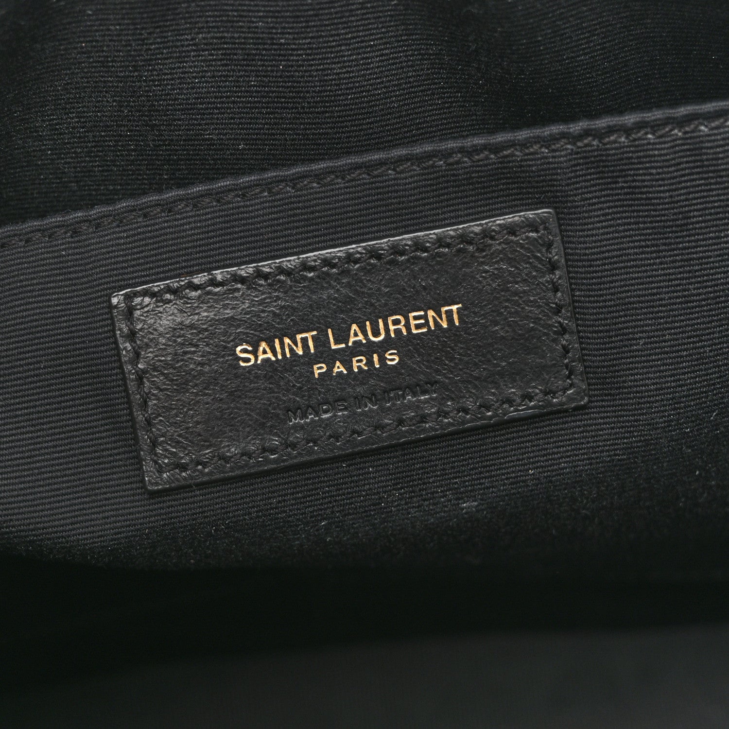 Calfskin Matelasse Monogram Lou Camera Bag Black