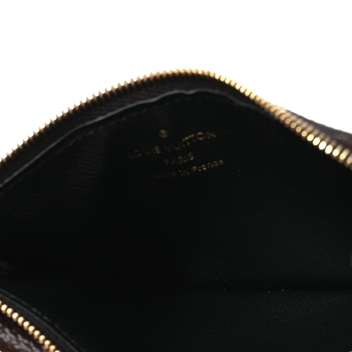 Monogram Recto Verso  Holder Black