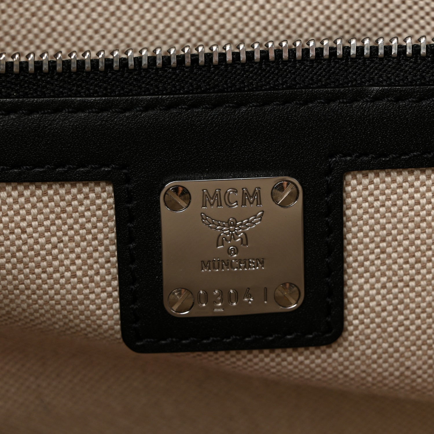Nappa Jacquard Monogram Large Tote Grey