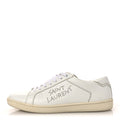 Calfskin Studded SL/08 Low Top Sneakers 37.5 White