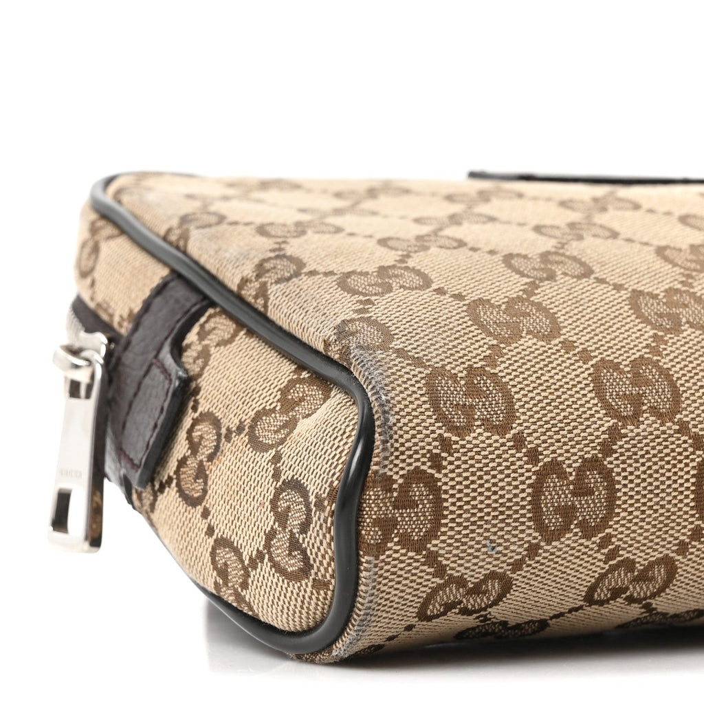 Monogram Belt Bag Dark Brown