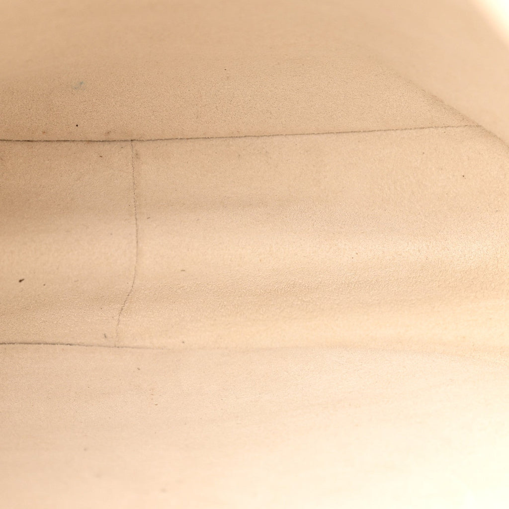 Supple Calfskin Cuir Triomphe Heloise Shoulder Bag White