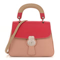 Trench Calfskin DK88 Medium Top Handle Bag Ash Rose Beige Russet